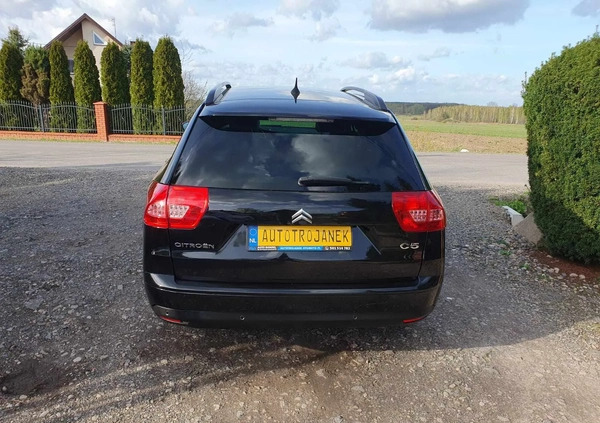 Citroen C5 cena 9999 przebieg: 200420, rok produkcji 2009 z Gołańcz małe 704